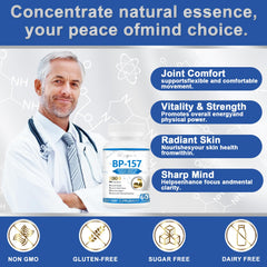 BOYAO BP157 capsules pour—portable post-workout recovery option.