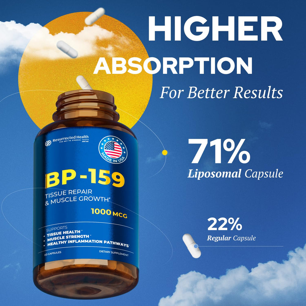 Two BP-159 bottles side by side