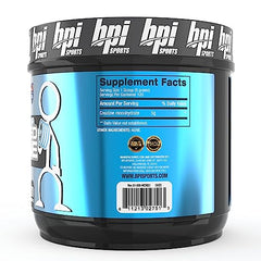 Unflavored creatine powder in scoop