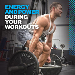 Shaker bottle with creatine powder being mixed