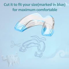 BPA-free pink mouth guard