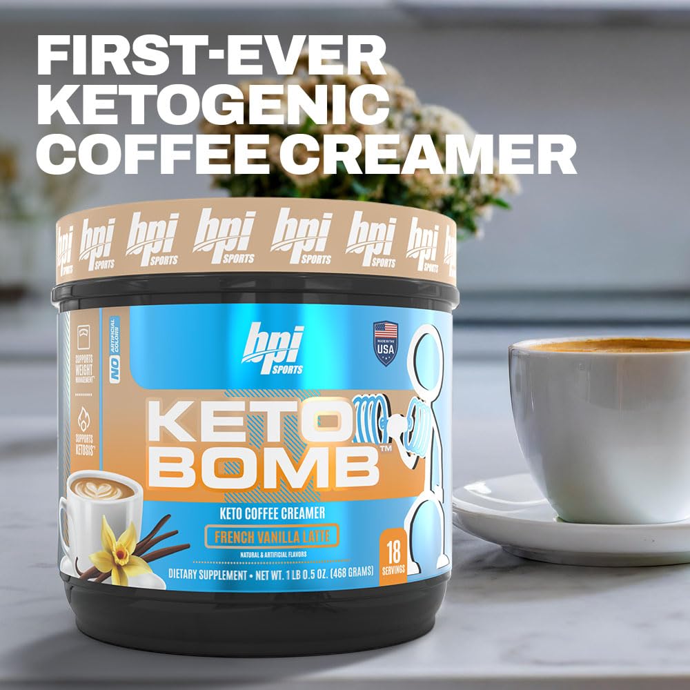 Made in the USA label on BPI Keto Bomb