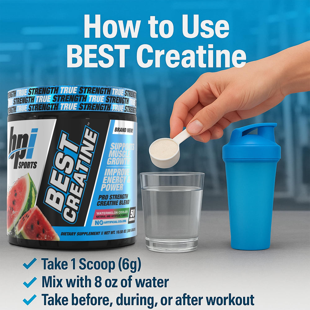 Packaging variations of BPI Sports Best Creatine