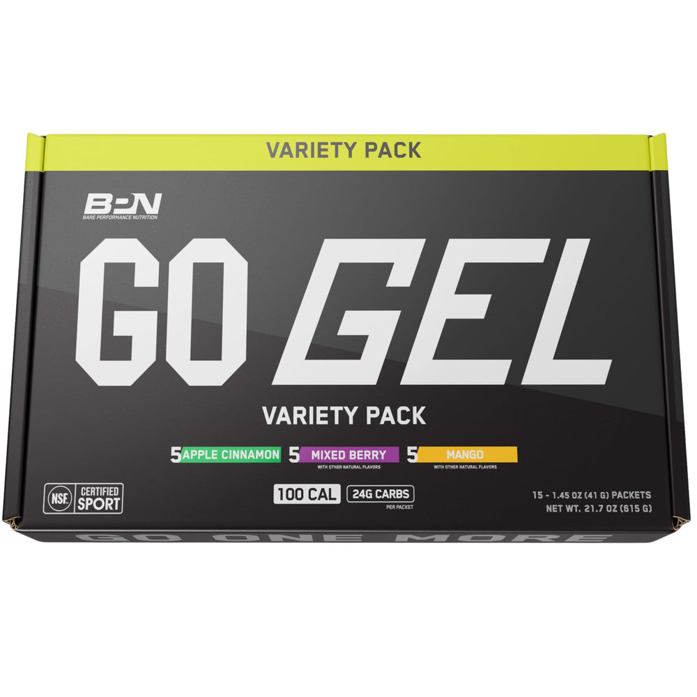On-the-go fueling packaging for runners