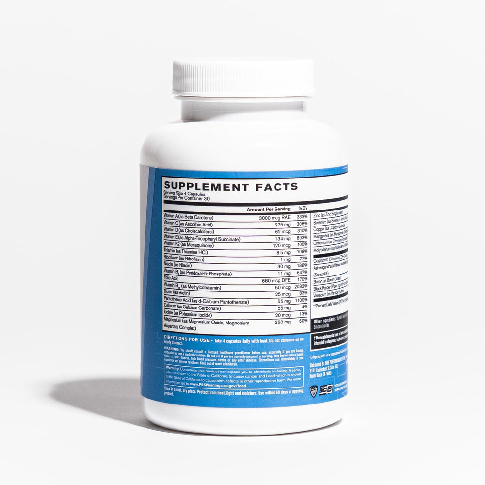 BPN Strong Multi-Vitamin bottle and label