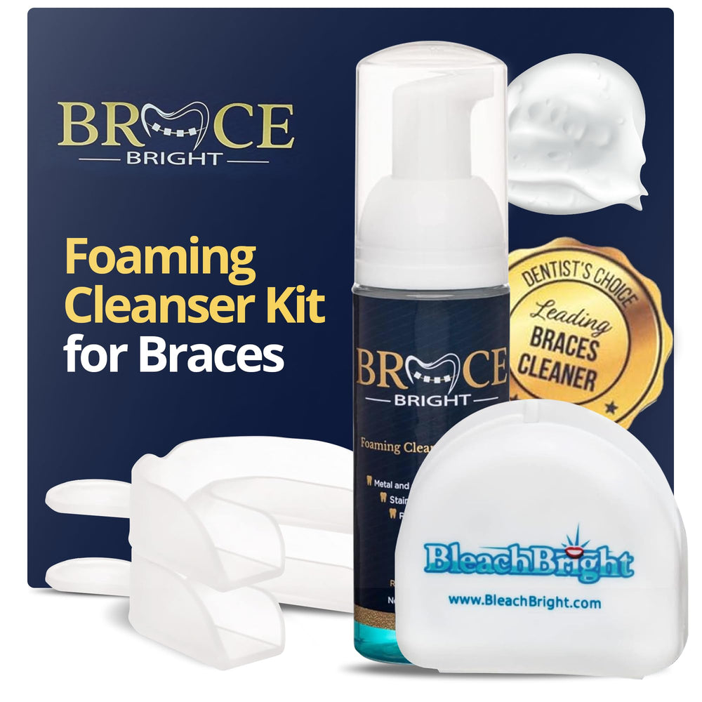 Minty BraceBright packaging and flavor label