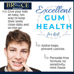 Rinsing braces cleaner application