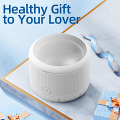 Braces, aligners, toothbrushes and jewelry being cleaned