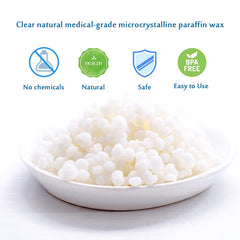 Medical-grade paraffin-based orthodontic wax application