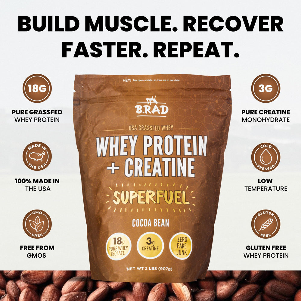 B.rad Superfuel ingredients-label shows clean, GMO-free nutrition.