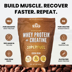B.rad Superfuel ingredients-label shows clean, GMO-free nutrition.
