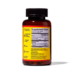 Vegan, non-GMO, kosher symbols on Bragg ACV capsules packaging