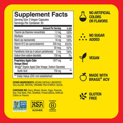 Note about packaging variations for Bragg ACV capsules
