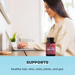 Close-up of Brain Boost capsules