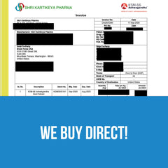 Brain Forza KSM-66 Ashwagandha capsules with glass of water suggesting daily ritual.