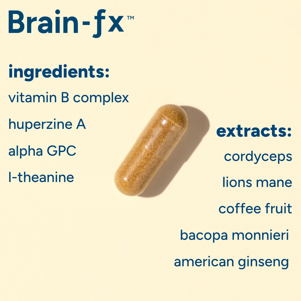 Alpha GPC and L-Theanine for cognitive support in Brain-fx