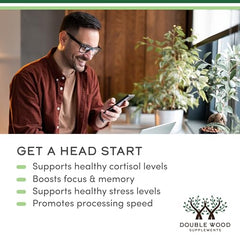 Brain health support image featuring phosphatidylserine 300mg