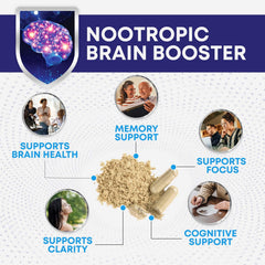Brain health vitamins including B12 and Vitamin C