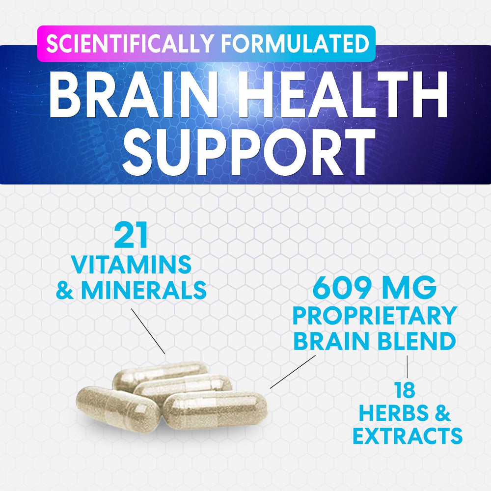 Phosphatidylserine capsules and vitamins B12, C
