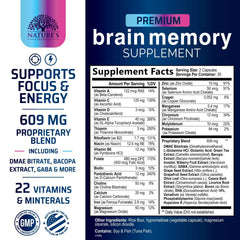Capsules for concentration and focus