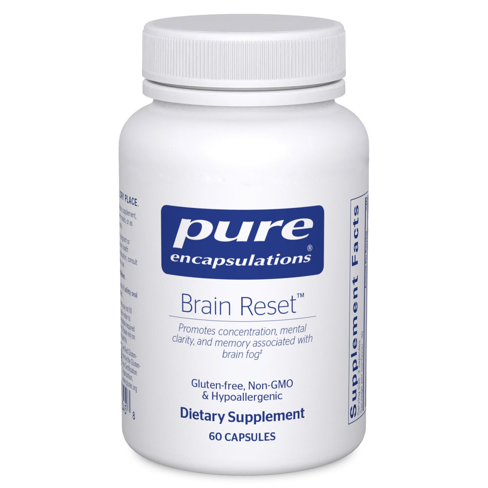 Brain Reset bottle with 60 capsules