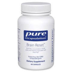 Brain Reset bottle with 60 capsules