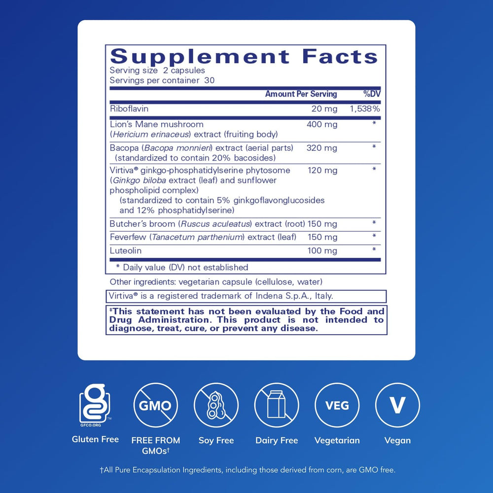 Close-up of Brain Reset label