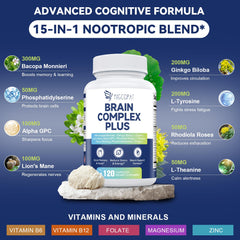 Lion's Mane Mushroom and Alpha GPC capsules