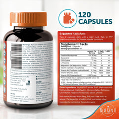 Focus imagery representing cognitive support from the supplement