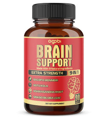 9in1 Brain Support Supplement bottle with 90 capsules