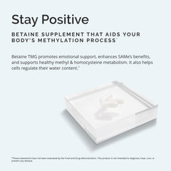 Front packaging of BrainMD Betaine TMG 60-capsule bottle