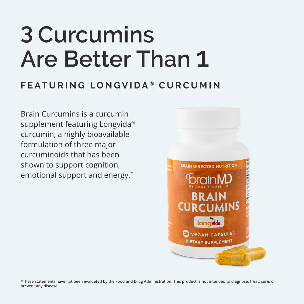 Gluten-free BrainCurcumins packaging