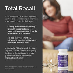 Note indicating brain health support for ages 50 and older