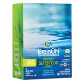 BrainOn On-The-Go-Singles bottle label and packaging