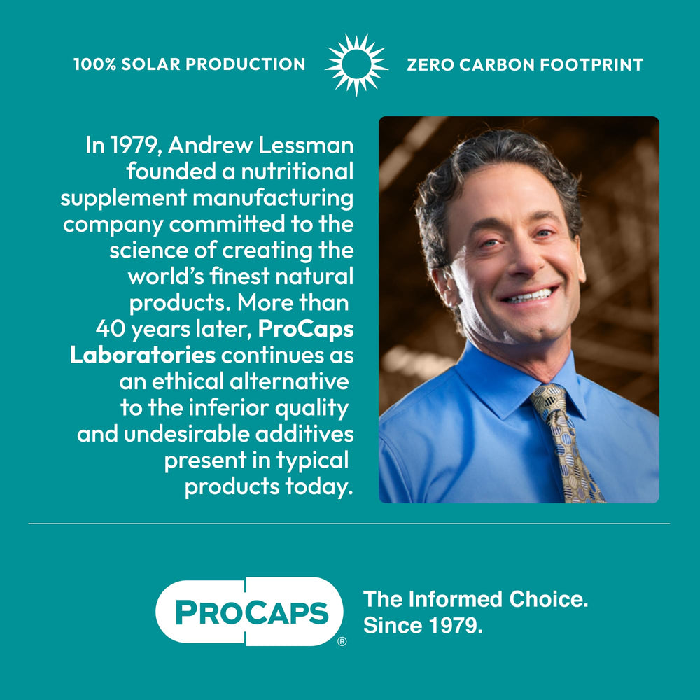 Andrew Lessman and ProCaps branding