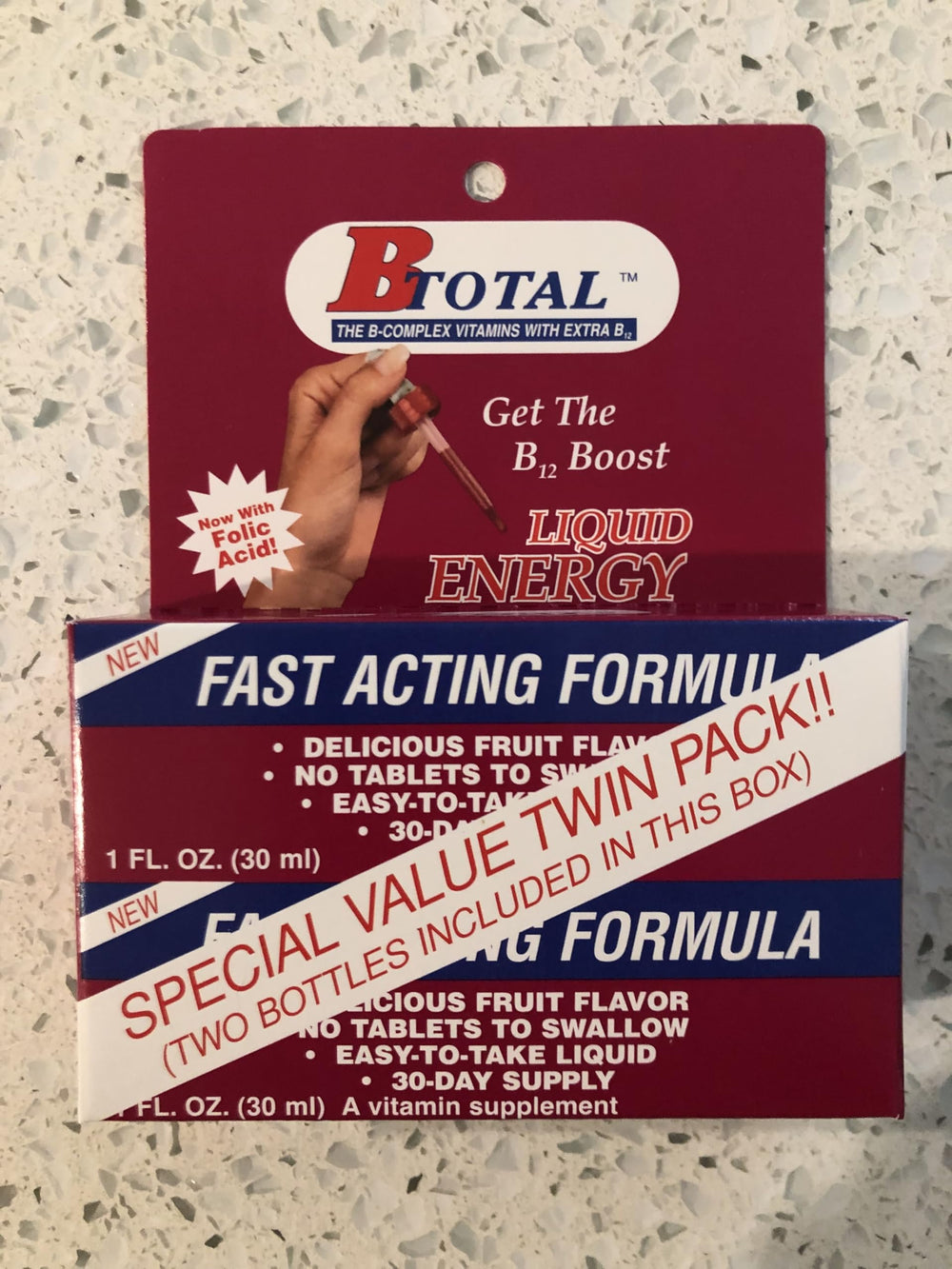 Branding for The B-Total Solution Sublingual B Vitamins