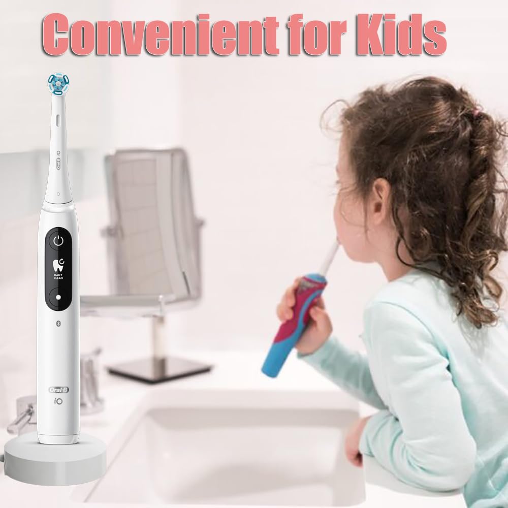 Braun iO charging base on bathroom surface