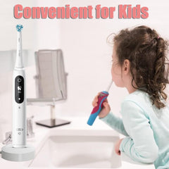 Braun iO charging base on bathroom surface