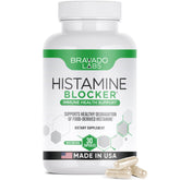 Bravado Labs DAO Enzyme Supplement bottle label