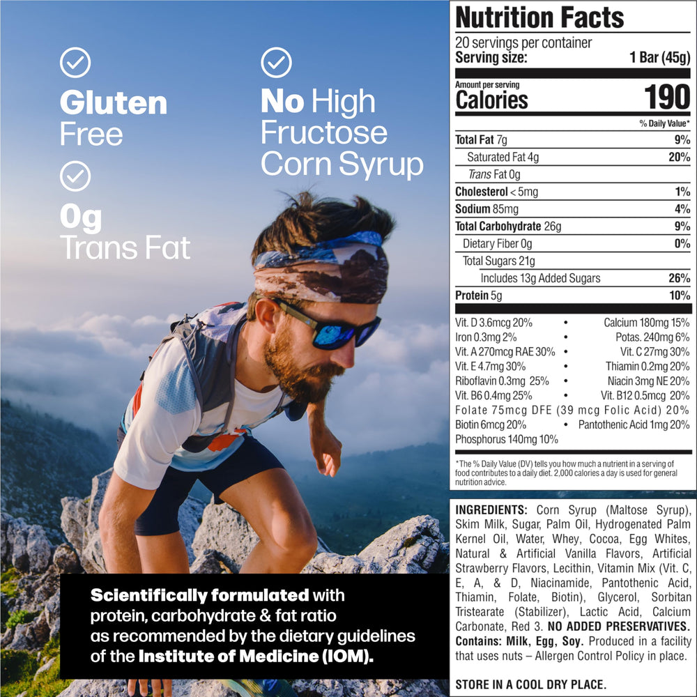 Braven Bar ingredients and nutrition information