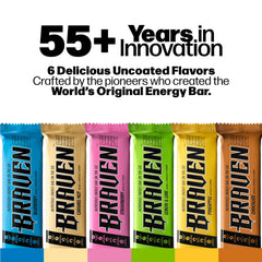 BRAVEN Bars in travel-friendly box for hikers and runners.