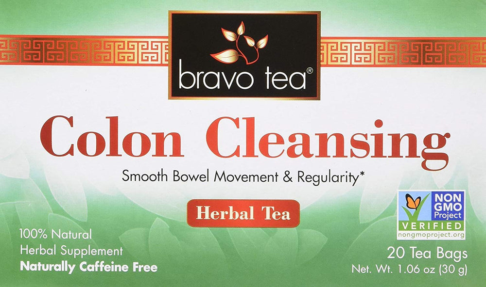 Bravo Tea ingredients basket features senna leaf and jasmine for natural flavor.
