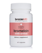 BrazzoMD Bromelain with Arnica bottle label