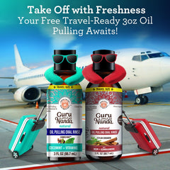 Fresh breath after oil pulling