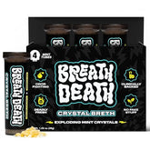 Breath Death Crystal Breath Mints packaging display