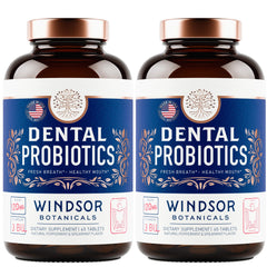 Minty fresh breath probiotic tablets