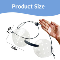 Breathable eye patch after cataract surgery