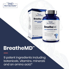 NAC 600 mg ingredient for glutathione support in BreatheMD
