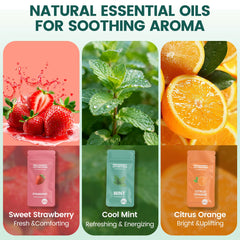 Discreet wearable breathing necklace suitable for office and travel