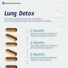 Person breathing easily after using the supplement